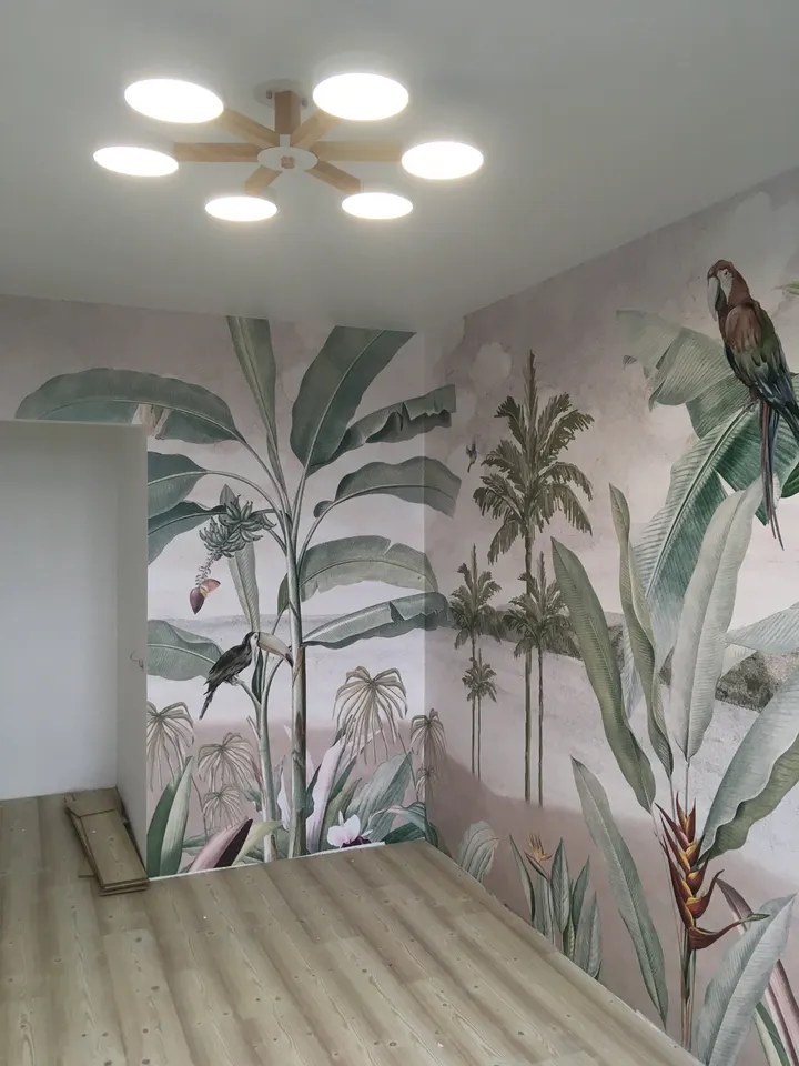 Tropical Beach View Wallpaper Mural