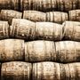 Wine Barell Pattern Wallpaper Mural
