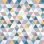 Fototapete Geometrischer Stil Bunte Dreiecke