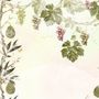 Soft Tropical Grape Trees and Durian Fruits Wallpaper Mural