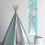 Kids Space Growth Chart Wall Sticker Decal