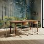 Watercolor Painting Misty Forestscape Wallpaper Mural