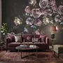 Dark Rose Floral Bouqet Wallpaper Mural
