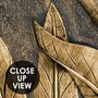 Tropical Birds of Paradise Sculpture Wallpaper Mural