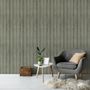 Vintage Wood Look Panel Wallpaper