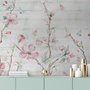 Watercolor Cherry Blossom Wallpaper Mural