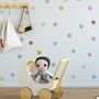 Colorful Little Polka Dots Wall Decal Sticker