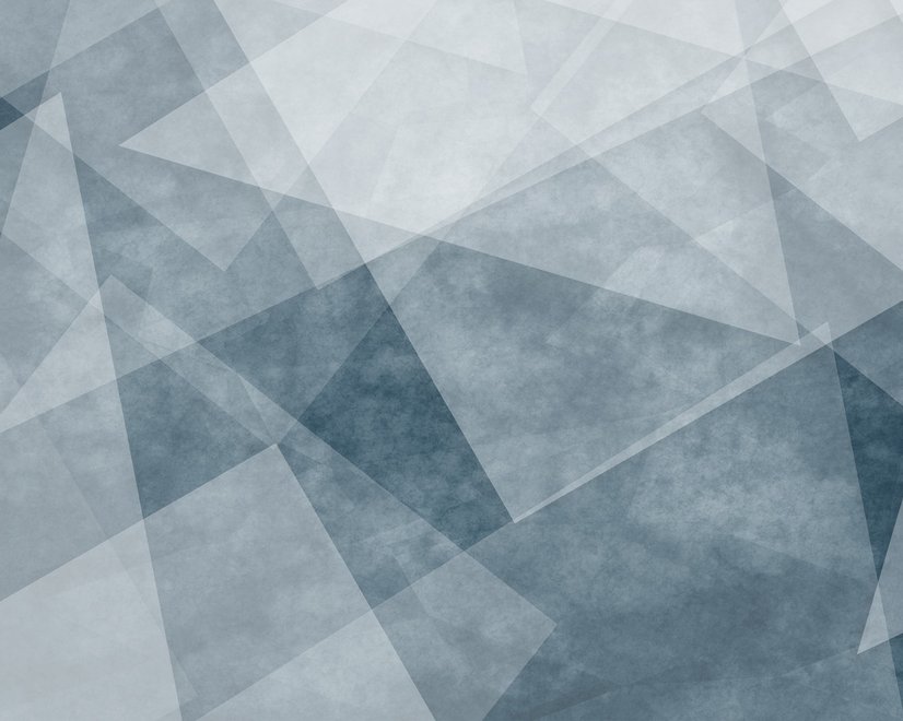 Indigo Stil Aquarell Geometrische Fototapete