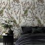 Parrot on Branches Wallpaper Mural
