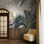 Old Tropical Leaf Wallpaper Mural