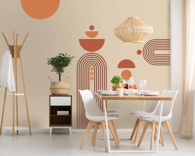 Geometric Arch Wall Decal Sticker