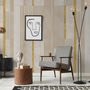 Modern Grunge Tiles Wallpaper Mural