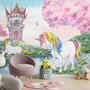 Kinder Magischer Einhorn Wald Fototapete