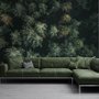 Pine Forest Aerial View Wallpaper Mural