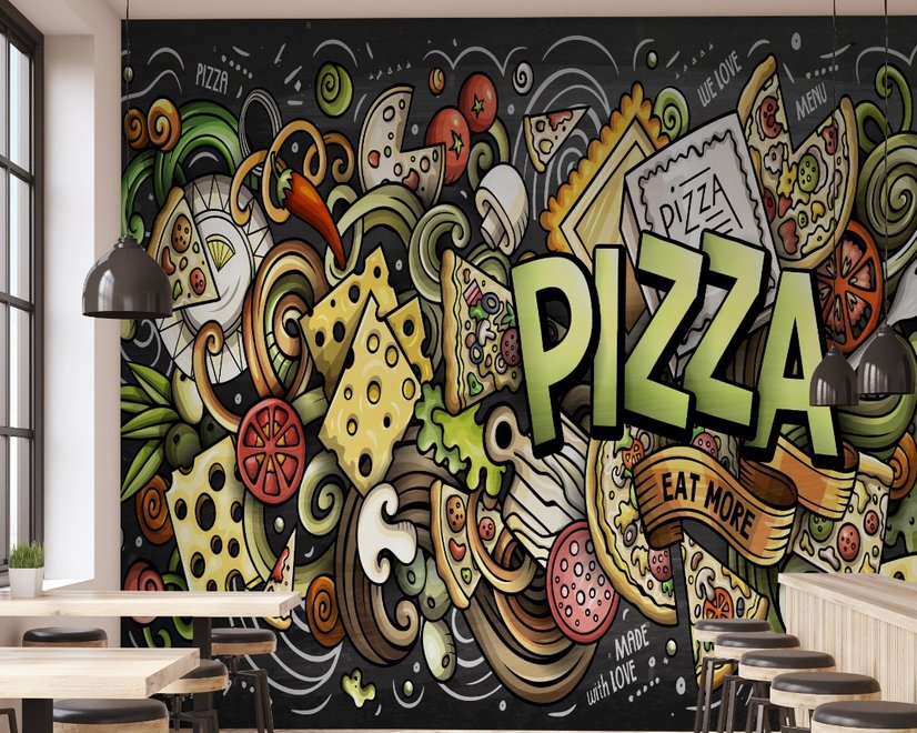 Pizza Food Fototapete