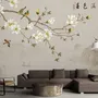 Vintage Plum Blossom Floral Wallpaper Mural