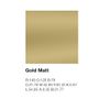 Matte Metallic Gold Strip Wall Decal 