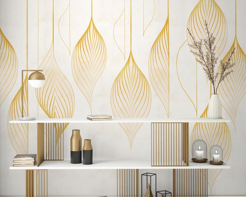 Abstract Geometric Art Wallpaper Mural