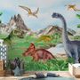 Kids Prehistoric Dinosaur Wallpaper Mural