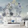 Papier peint panoramique exclusif bouquet fleurs