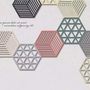 Geometric Hexagonal Shapes Wallpaper Mural