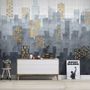 City Silhouette Wallpaper Mural