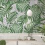 Tropical Leaf Pattern Wallpaper Mural