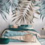 Vintage Palm Leaf Wallpaper Mural
