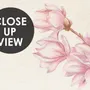 Watercolor Pink Magnolia Blossom Wallpaper Mural