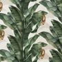 Exotic Banana Leaf Pattern Wallpaper Mural