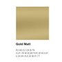 Matte Metallic Gold Streifen Wandtattoo