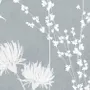 Bohemian Style Neutral Color Wild Flowers Art Wallpaper Mural