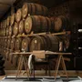 Vintage Wine Barrels Wallpaper Mural