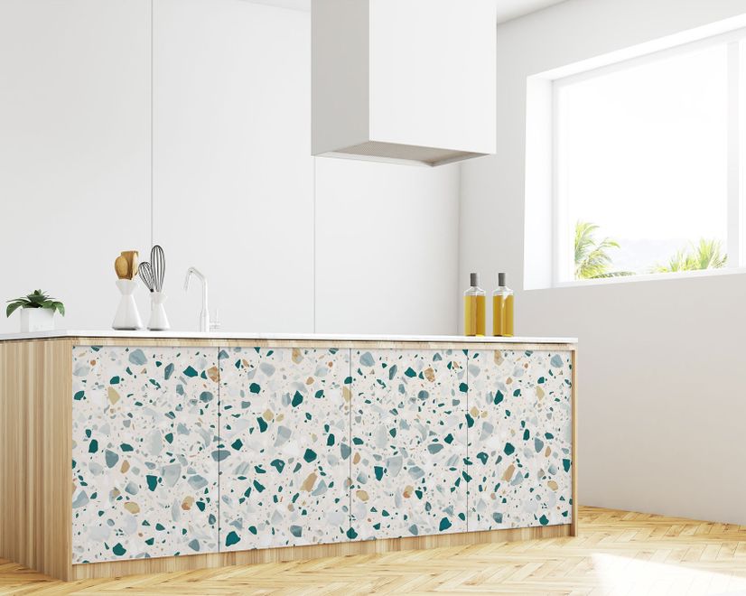 Colorful Terrazzo Wallpaper Mural