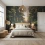 Highway on the Forest Landscape Wallpaper Mural