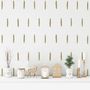 Geometric Gold Line Wall Decal Sticker