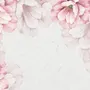 Pastel Pink Flower Wallpaper Mural