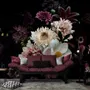Dark Garden Florals Wallpaper Mural