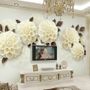 Hydrangea Floral Wallpaper Mural