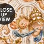 Ceiling Sculpture Angel Greek Wallpaper Mural