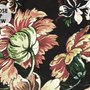 Art Nouveau Dark Floral Wallpaper Mural