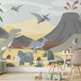 Kids Soft Dinosaurs Wallpaper Mural