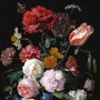 Dutch Florals Still Life Flowers in Vase Wallpaper Mural