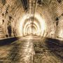 3D Look Tunnel Wallpaper Mural