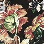 Art Nouveau Dark Floral Wallpaper Mural