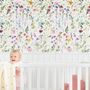 Watercolor Wildflower Wallpaper Mural