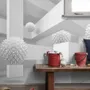 Geometric Shape and Abstract Ball Wallpaper Mural