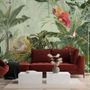 Papier peint plantes de la jungle tropicale