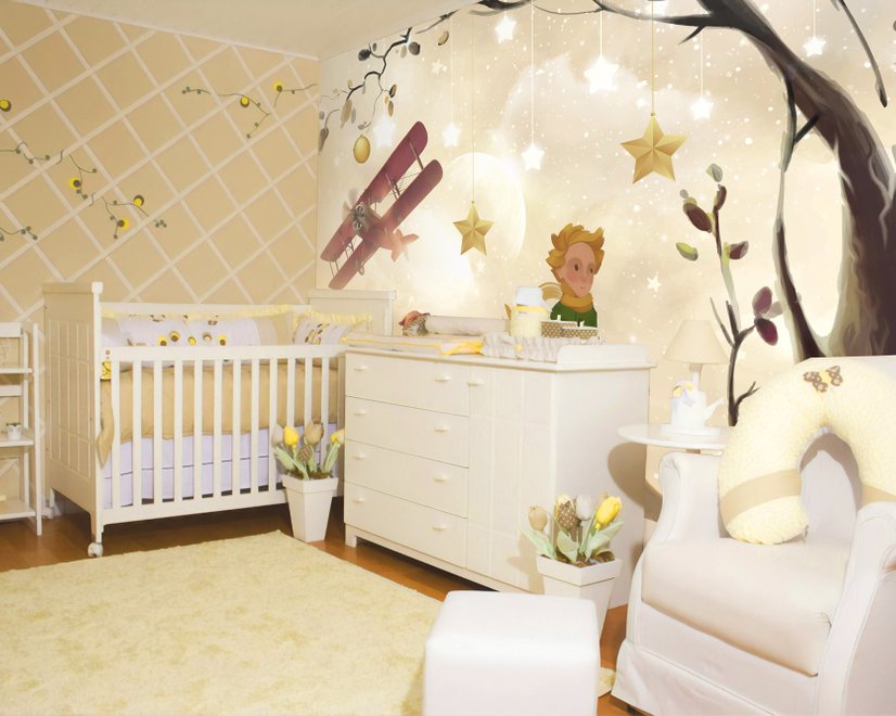 Papier peint petit prince pour enfants