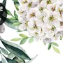 Papier peint Bouquet de fleurs avec marguerite et feuilles vertes